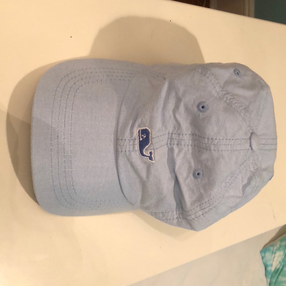 Vineyard Vines light blue baseball hat